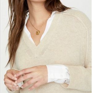 100% cashmere designer sweater